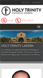 Mobile Screenshot of holytrinityladera.org